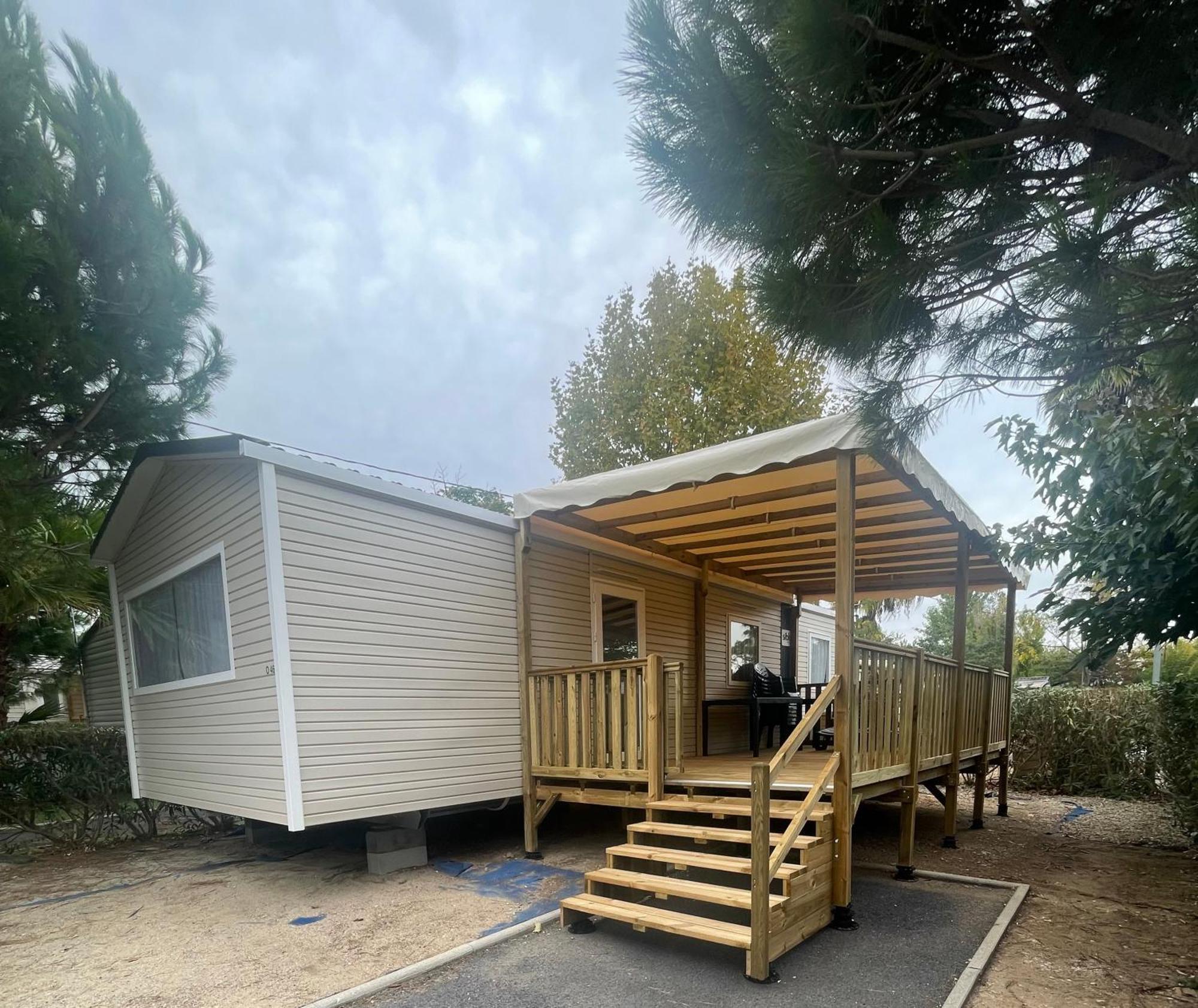 Mobil Home Palmiers 1 Valras-Plage Bagian luar foto